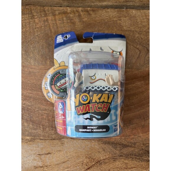 Hasbro Other - Hasbro Yo-Kai Watch Noway Nanpart Nihablar Figure & Medal 4+ Toy New Card Wear